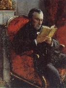 Gustave Caillebotte The portrait of M.E.D France oil painting artist